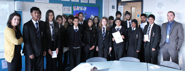 Year 9 students on the Leadership Passport Scheme