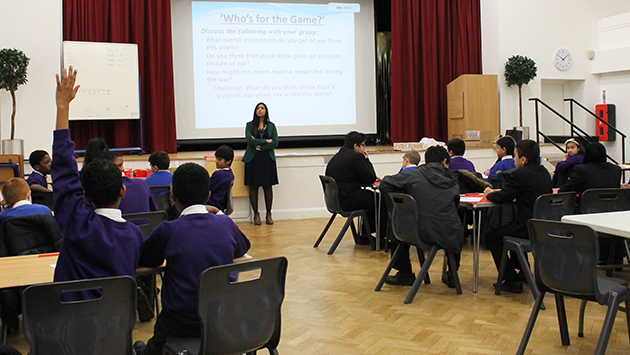Students in the Hall