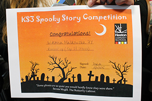 A winners certificate