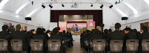 Cinderella singing for Year 8