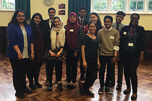  Heston students with Ms Kaur