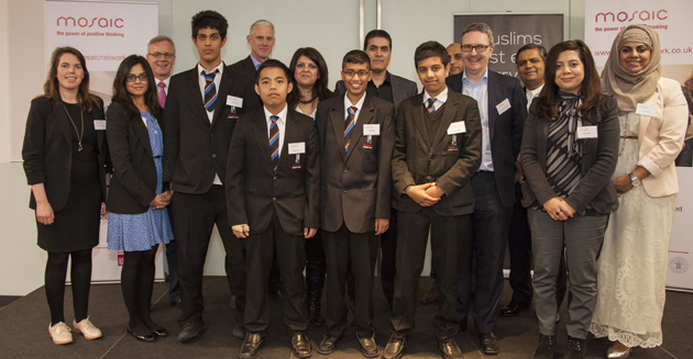 Team Droid with Mrs Chhibba Mosaic Mentors and Judges