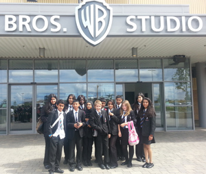 Students at Harry Potter World