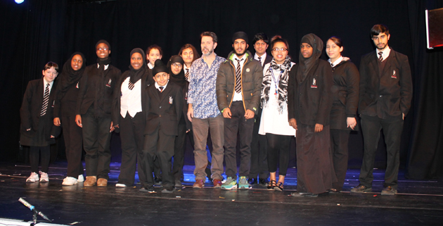 Students at the Matilda workshop