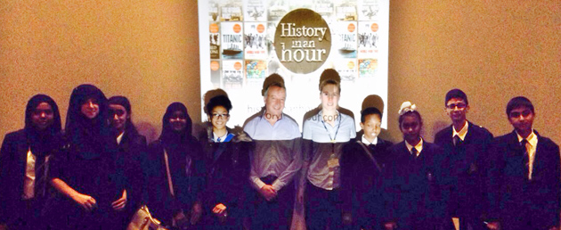 Students with Rupert Colley