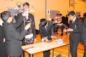 Year 9 wire sculptures