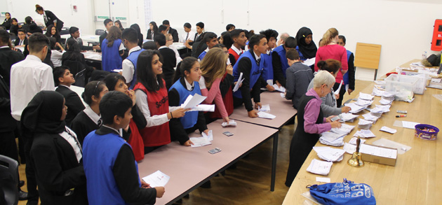 Year 11 Traders in action